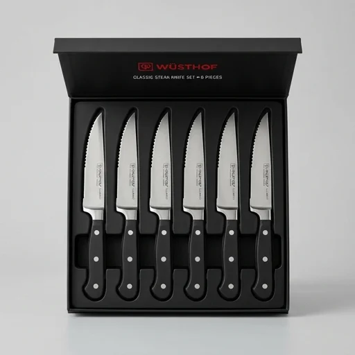 Wüsthof Classic 6-Piece Steak Knife Set