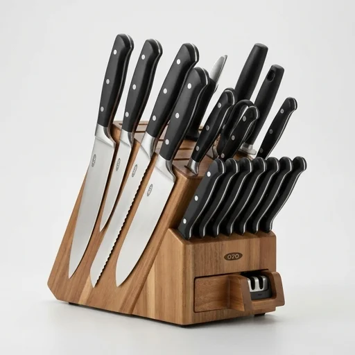 OXO Essentials 14-Piece Knife Block Set