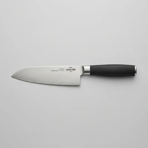 Kai Wasabi Black Santoku Knife 7-inch